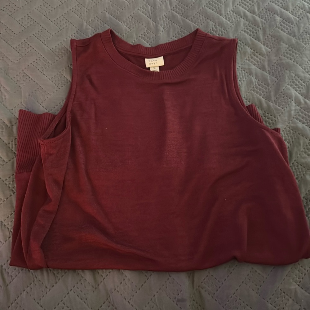 A New Day Women's Women's Crewneck Pullover Sweater vest Tank top Small